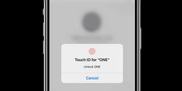 Touch ID für oneGB